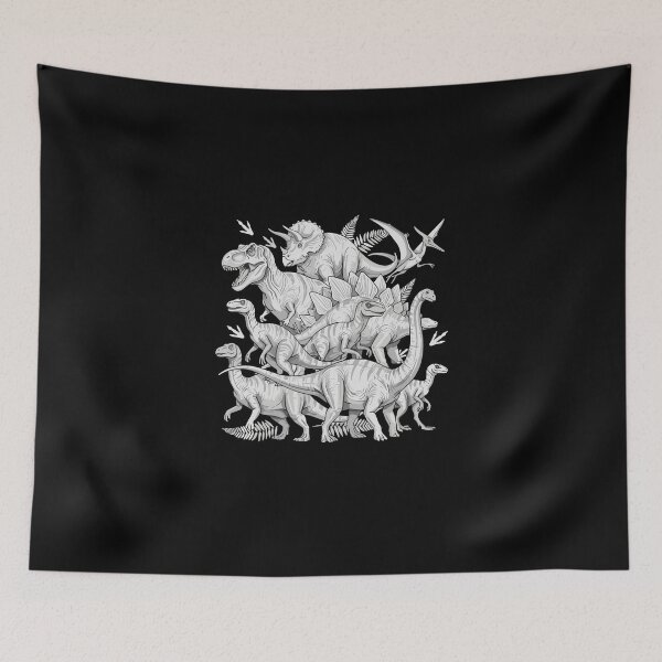 Item preview, Dinosaur Fossils Vintage Prehistoric Era Collection designed and sold by PopStars1993.
