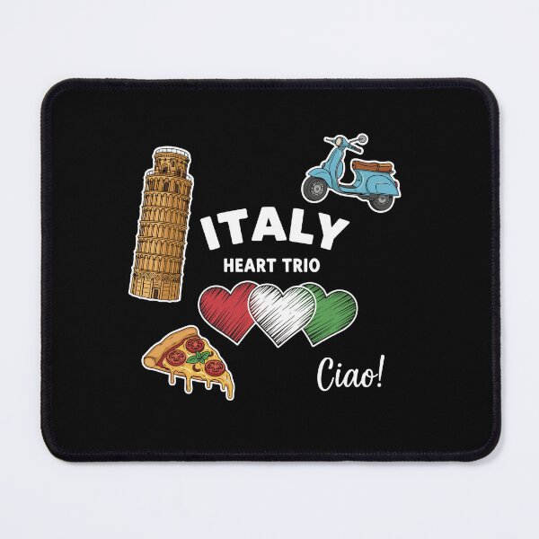 Item preview, Love Italy Heart Trio Italian Culture Heritage designed and sold by PopStars1993.
