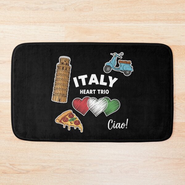 Item preview, Love Italy Heart Trio Italian Culture Heritage designed and sold by PopStars1993.