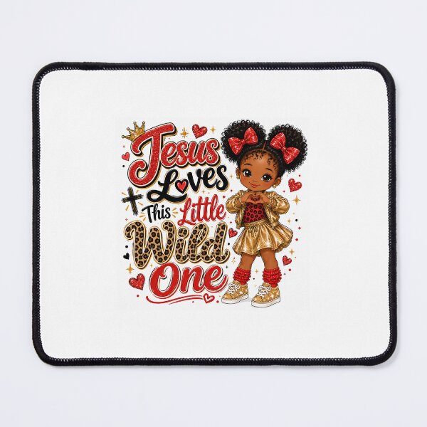 Item preview, Jesus loves this little wild one designed and sold by EhviesWorld.