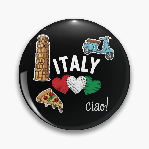 Item preview, Love Italy and Everything Italian Culture Heart Trio designed and sold by PopStars1993.