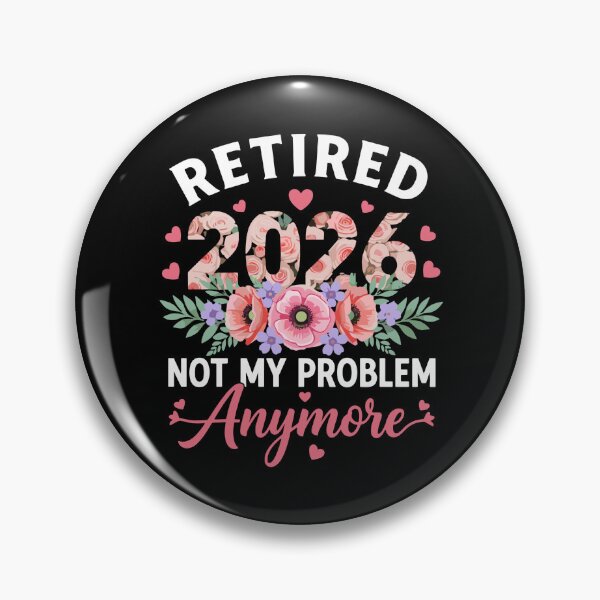 Item preview, Retired 2026 Not My Problem Anymore Floral Women Retirement designed and sold by PopStars1993.