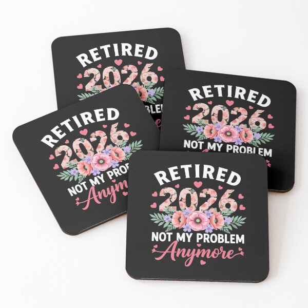Item preview, Retired 2026 Not My Problem Anymore Floral Women Retirement designed and sold by PopStars1993.