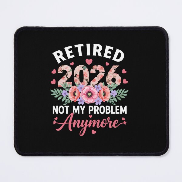 Item preview, Retired 2026 Not My Problem Anymore Floral Women Retirement designed and sold by PopStars1993.