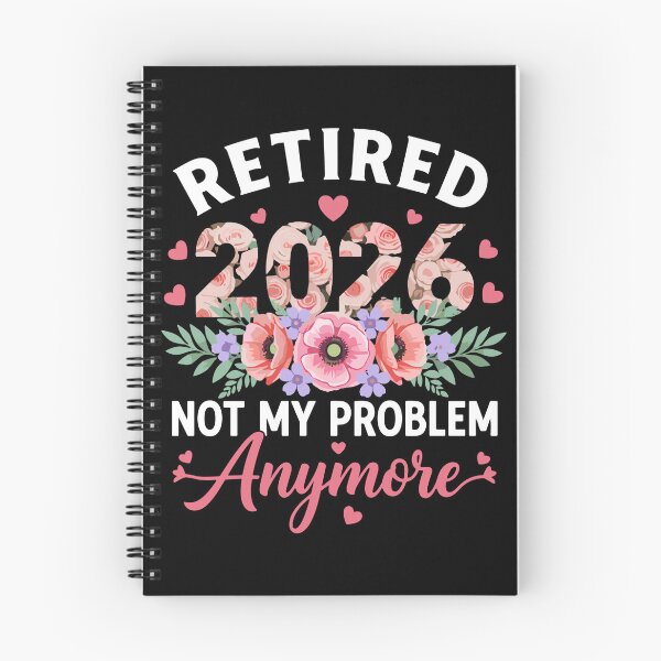 Item preview, Retired 2026 Not My Problem Anymore Floral Women Retirement designed and sold by PopStars1993.