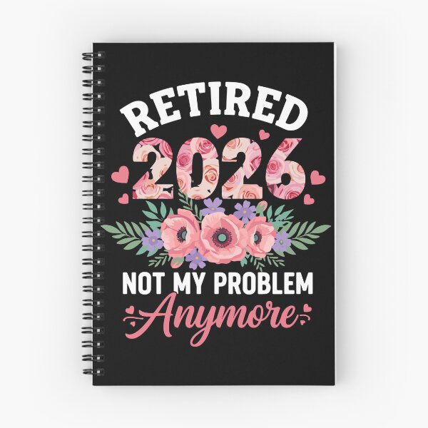 Item preview, Retired 2026 Not My Problem Anymore Floral Women Retirement designed and sold by PopStars1993.