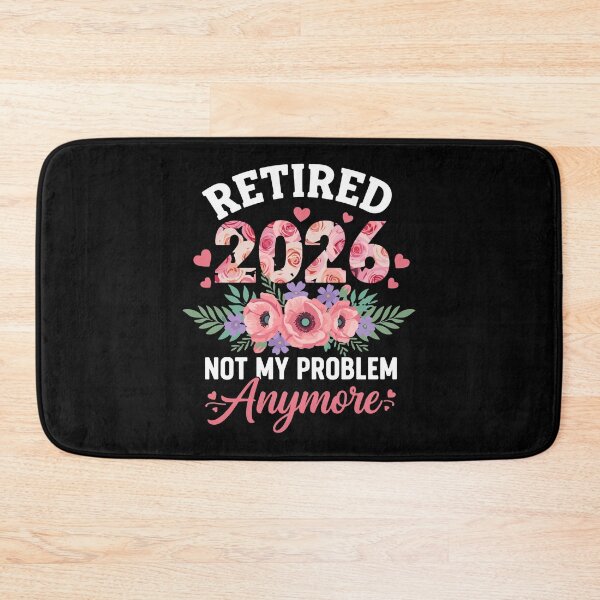 Item preview, Retired 2026 Not My Problem Anymore Floral Women Retirement designed and sold by PopStars1993.