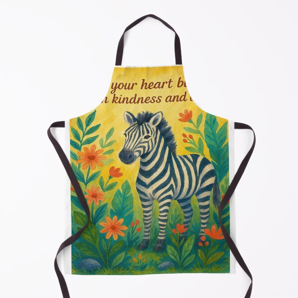 Item preview, Let Your Heart Bloom Zebra Kindness and Love Kids Quote designed and sold by LoveNurseries.