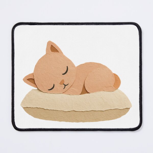 Item preview, Copy of Sleep Mode: Activated – Cute Pixel Cat designed and sold by MoodPrintsShop.