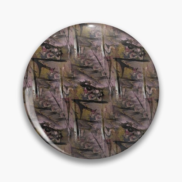 Item preview, Painterly Dark Landscape Abstract in Brown and Black designed and sold by Artistestella.