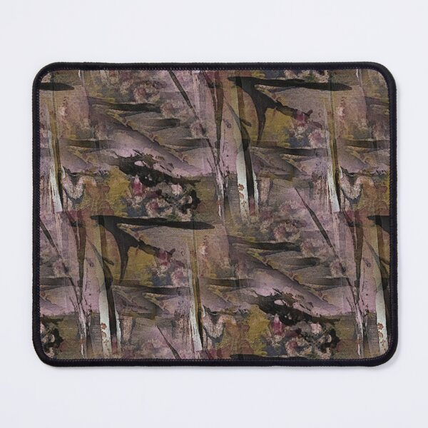 Item preview, Painterly Dark Landscape Abstract in Brown and Black designed and sold by Artistestella.