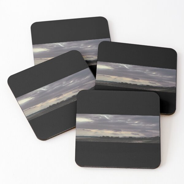 Item preview, clouds with some brave, bright rays of sun in the distance Clydeside at Cardross (near Dumbarton, Scotland) (April 2026) designed and sold by photosbykel.