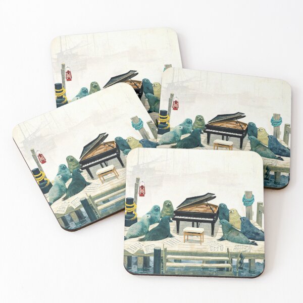 Item preview, Seals Know the Music designed and sold by HabitableMoons.