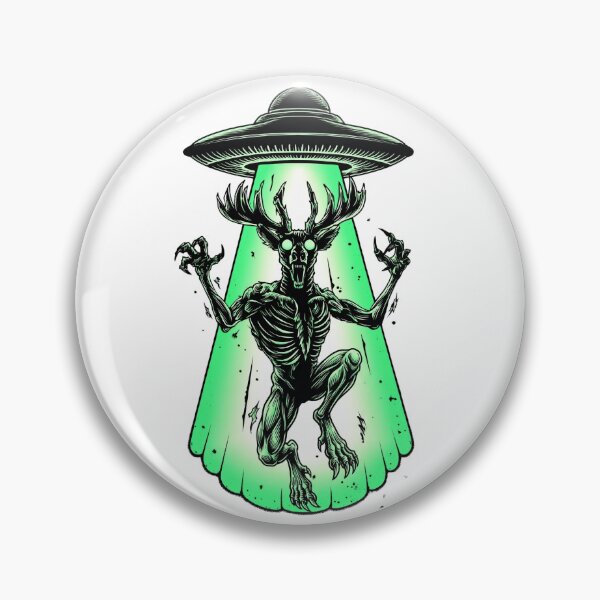 Item preview, Wendigo Cryptid UFO Abduction designed and sold by Cosmic Cactus.