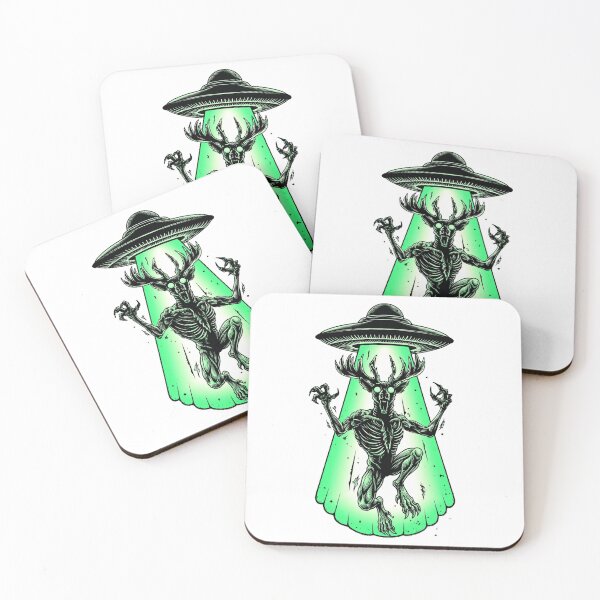 Item preview, Wendigo Cryptid UFO Abduction designed and sold by Cosmic Cactus.