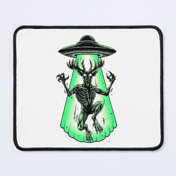 Item preview, Wendigo Cryptid UFO Abduction designed and sold by Cosmic Cactus.
