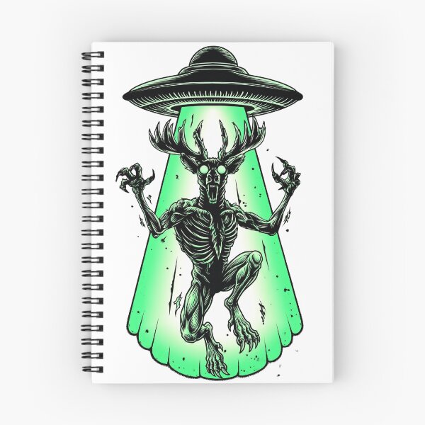 Item preview, Wendigo Cryptid UFO Abduction designed and sold by Cosmic Cactus.