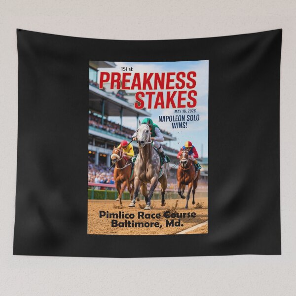 Item preview, 151th PREAKNESS STAKES - Napoleon Solo the Winner - May 16, 2026 designed and sold by DBM Photo Art 1.