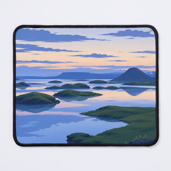 Item preview, Iceland Midnight Sun Lake Poster designed and sold by Creative_Canvas.