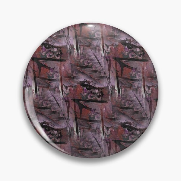 Item preview, Painterly Dark Landscape Abstract in Maroon and Black designed and sold by Artistestella.