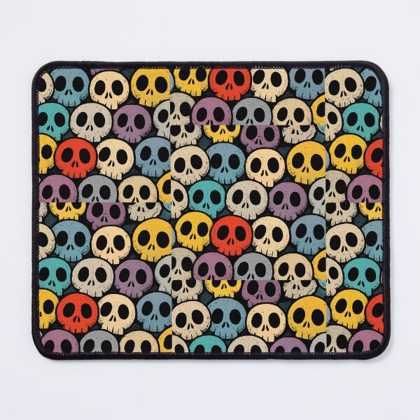 Item preview, Colorful Skulls  designed and sold by NickyMakesCoolStuff.