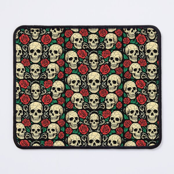 Item preview, Skulls and Roses designed and sold by NickyMakesCoolStuff.