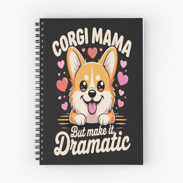Artikelvorschau, Dramatisches Corgi-Mama-Cartoon-Design entworfen und verkauft von Mindful56.