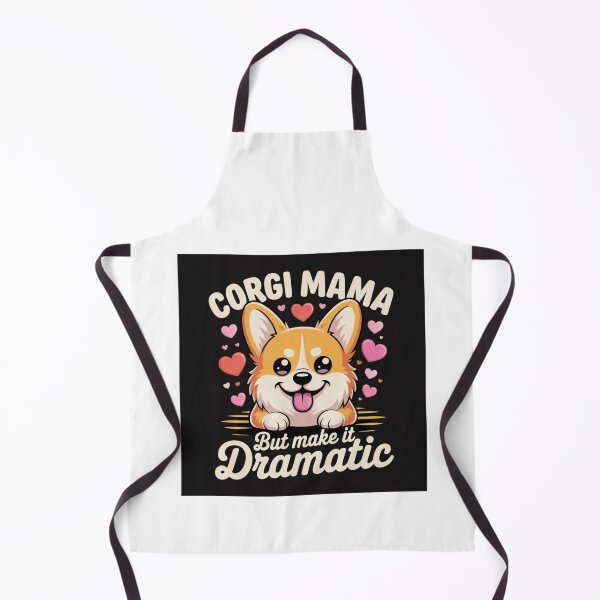 Item preview, Dramatic Corgi Mama Cartoon Design designed and sold by Mindful56.