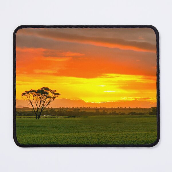 Item preview, Sunset Over Borden, Western Australia near Stirling Range National Park | Golden Hour Landscape Art designed and sold by Ross.A.Campbell.