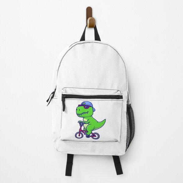 Item preview, Cool T-Rex Dinosaur Riding Bicycle with Sunglasses designed and sold by jrodriguep.