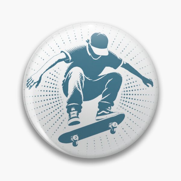 Item preview, Skateboarding halftone  designed and sold by PrestonSquires.