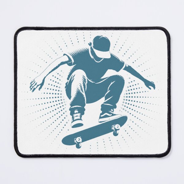 Item preview, Skateboarding halftone  designed and sold by PrestonSquires.