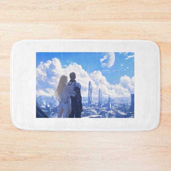 Item preview, Futuristic Lovers Celestial Skyline  designed and sold by Amr Siam.