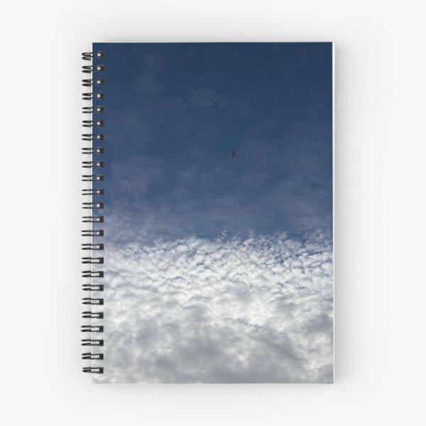 Item preview, a bird soars between blue skies and cool clouds in Glasgow (Scotland) in May 2026 designed and sold by photosbykel.