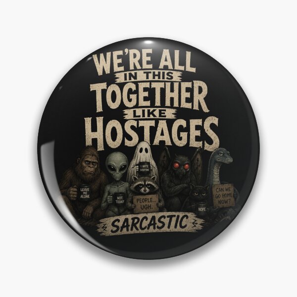 Item preview, We’re All in This Together Like Hostages Sarcastic Design designed and sold by madebysiwa.