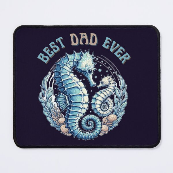 Item preview, Nautical Father's Day Gift - Cute Seahorse Duo designed and sold by DsTeesApparel.