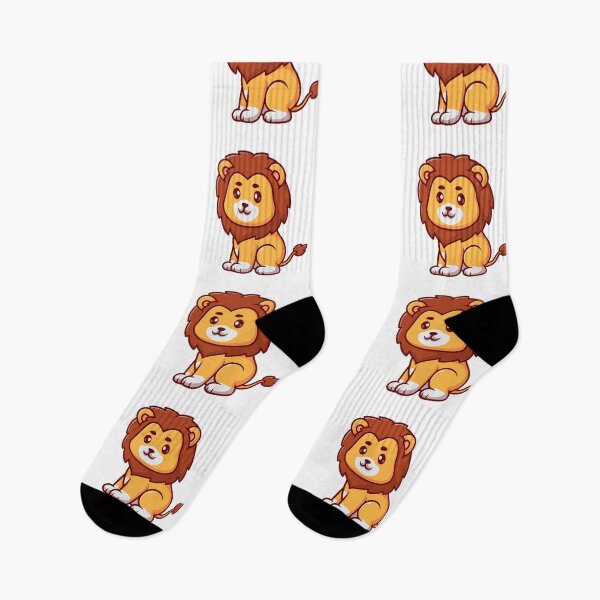 Item preview, Cute Little Lion Cub Sitting Cartoon Illustration designed and sold by jrodriguep.