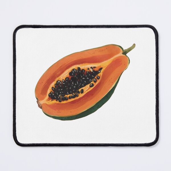 Item preview, Tropical Papaya Fruit Aesthetic Art Sticker designed and sold by rissershop.
