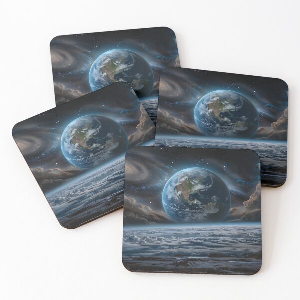 Item preview, Celestial Earth Galaxy Fantasy designed and sold by Amr Siam.