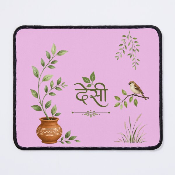 Item preview, Calm Desi Nature Aesthetic | Minimal Indian Botanical Art Design designed and sold by Sanika arts .