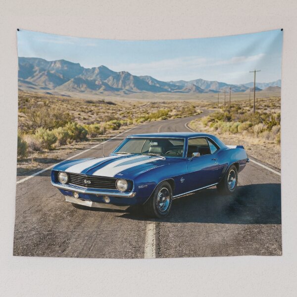 Item preview, Chevrolet Camaro Route 66 Muscle Car Highway Street designed and sold by RCStoreUy.