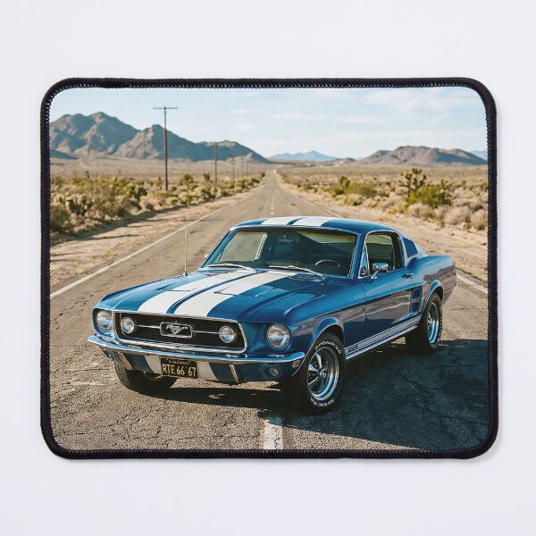 Item preview, Ford Mustang Route 66 Muscle Car Highway Street designed and sold by RCStoreUy.