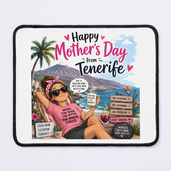 Item preview, Happy Mother’s Day from Tenerife | Funny Cool Mom Vacation Gift Design designed and sold by 1234saad.