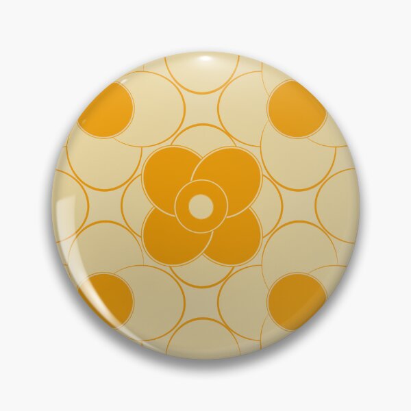 Item preview, Retro beige Flowers A6 - Vintage Flower Design  designed and sold by StefanStudioArt.