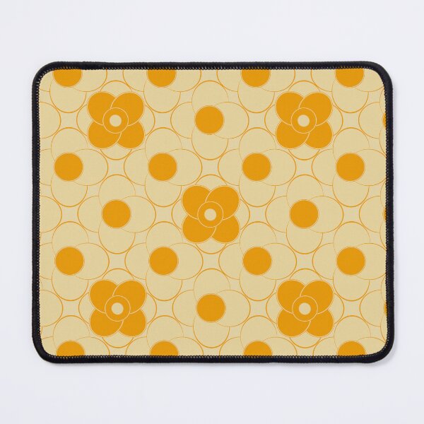 Item preview, Retro beige Flowers A6 - Vintage Flower Design  designed and sold by StefanStudioArt.