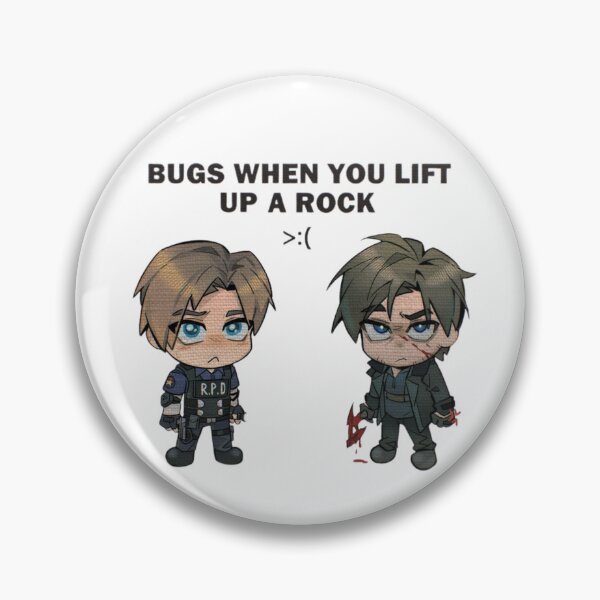 Item preview,  Serious Leon S Kennedy 2 and 9 Chibi Fan Art  designed and sold by NDrake31.