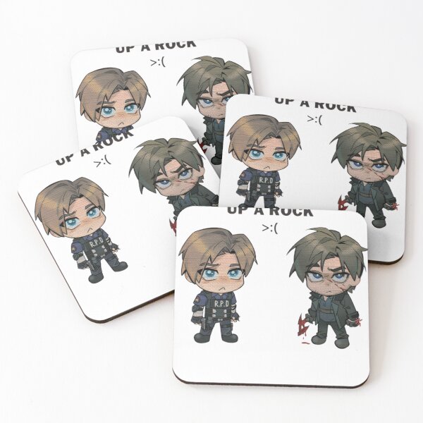 Item preview,  Serious Leon S Kennedy 2 and 9 Chibi Fan Art  designed and sold by NDrake31.
