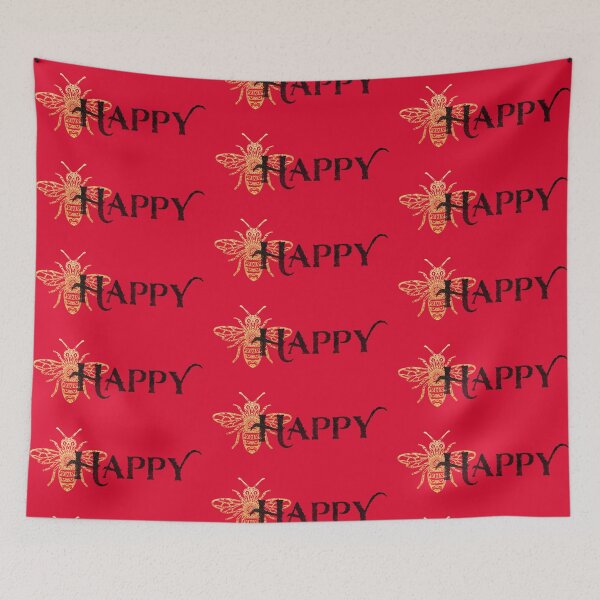 Item preview, Bee Happy (Best on Light) designed and sold by ManyPaths.