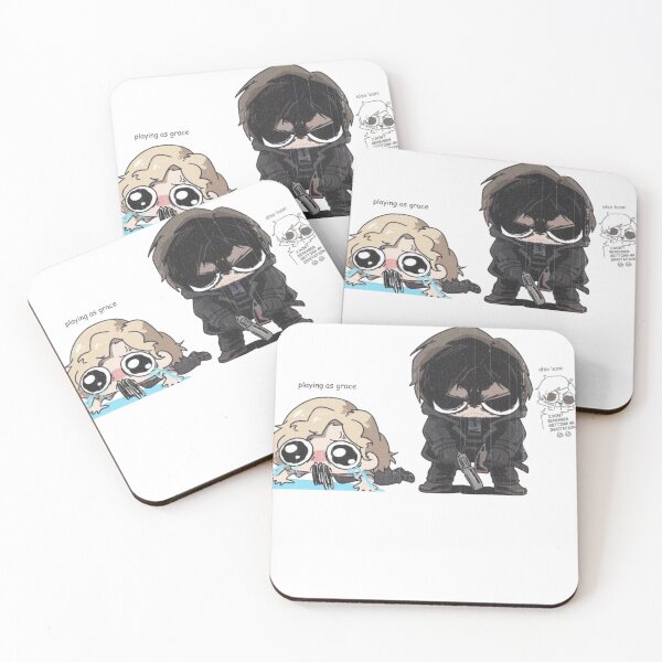 Item preview,  Leon & Grace Inventory Chibi Fan Art Funny Cute  designed and sold by NDrake31.