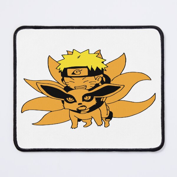 Item preview, Tiny Tailed Beast Kurama WIith His Friend (illustration) designed and sold by mohammeDRT.